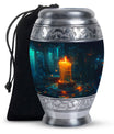 Flaming Candle Urns For Loved Ones - Magical Cremation Ashes Large Urn