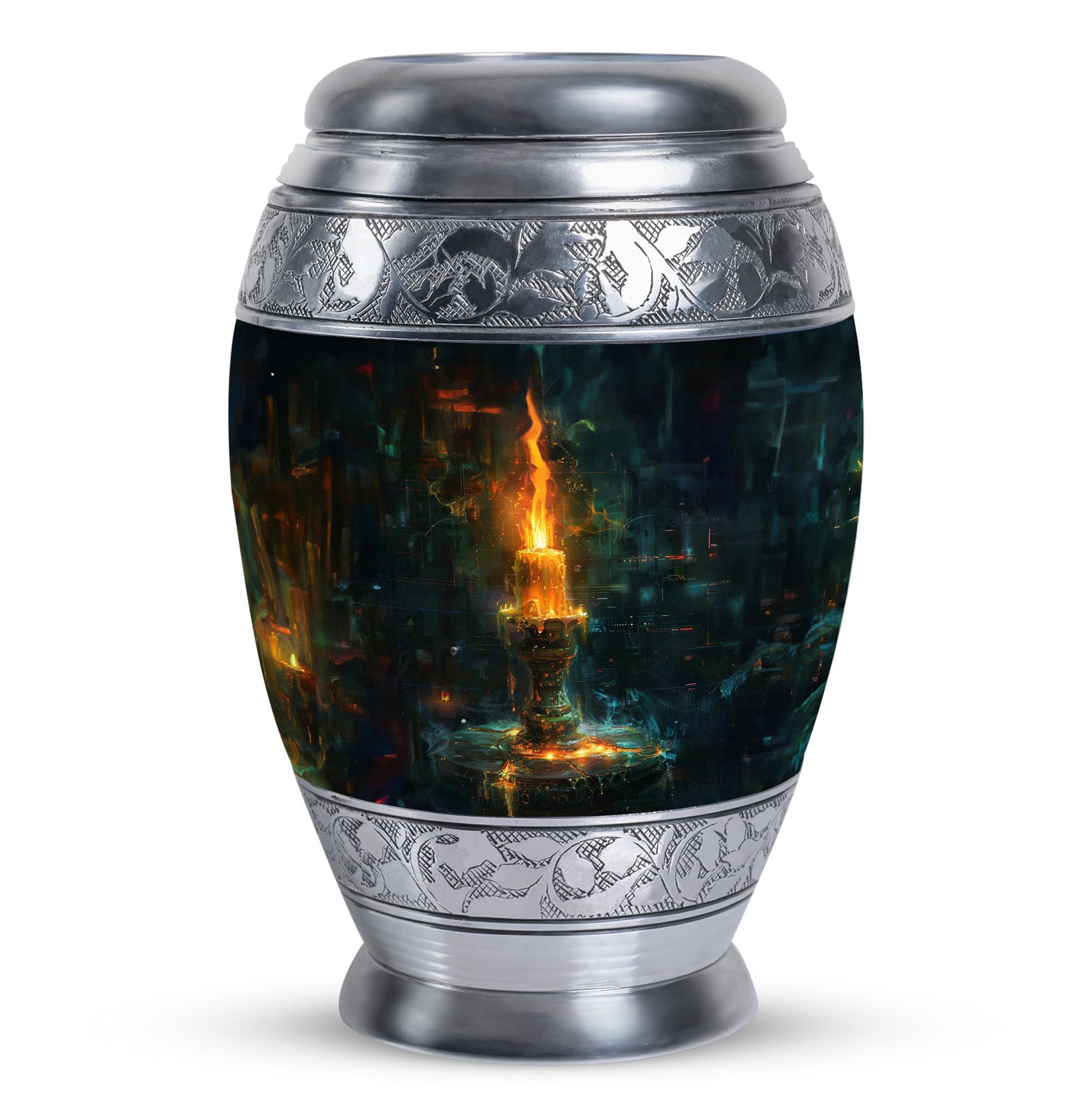 Mystical Candle Urn For Tribute - Candle Cremation Ashes Keepsake