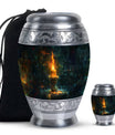 Mystical Candle Urn For Tribute - Candle Cremation Ashes Keepsake