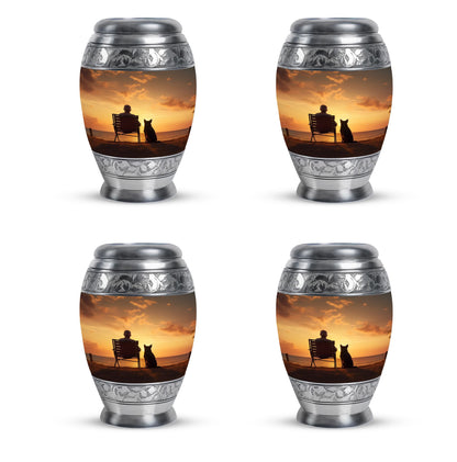 Personalized Pet Cremation Urn for Pet Ashes - 10-inch, 200 cu in - Yatskia