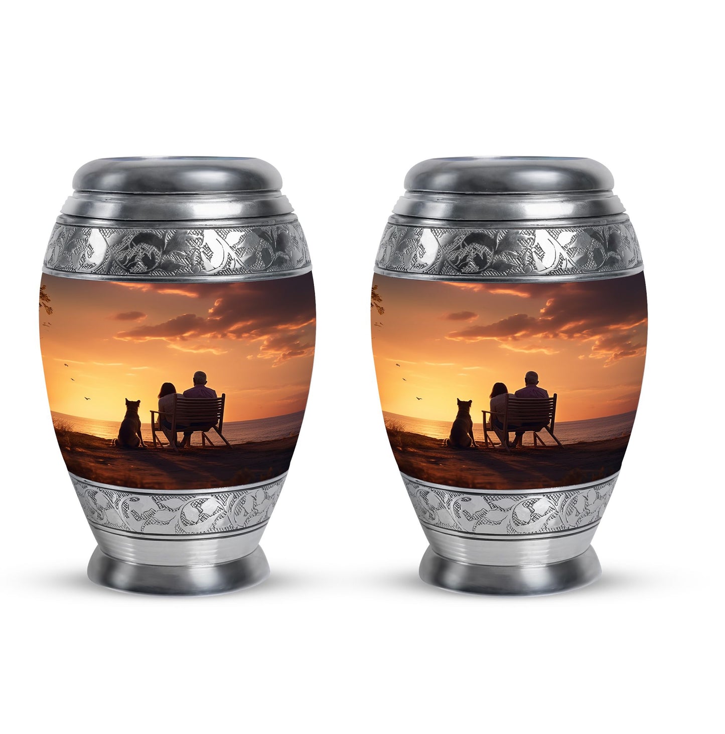Personalized Pet Keepsake Urn for Pet Ashes - 10-inch, 200 cu in - Yatskia