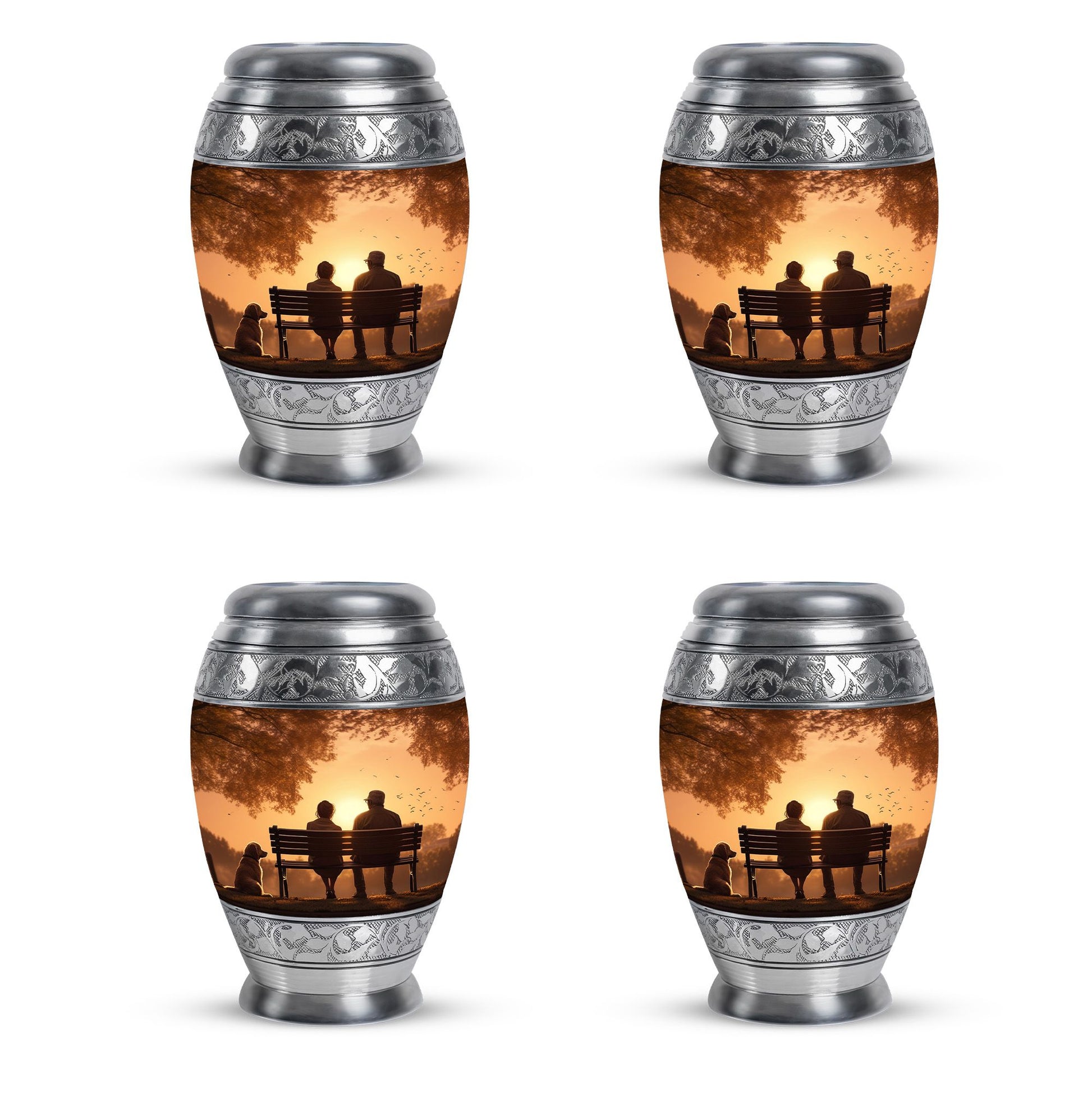 Couple Burial Urn - Funeral Cremation Urn For Loved Ones