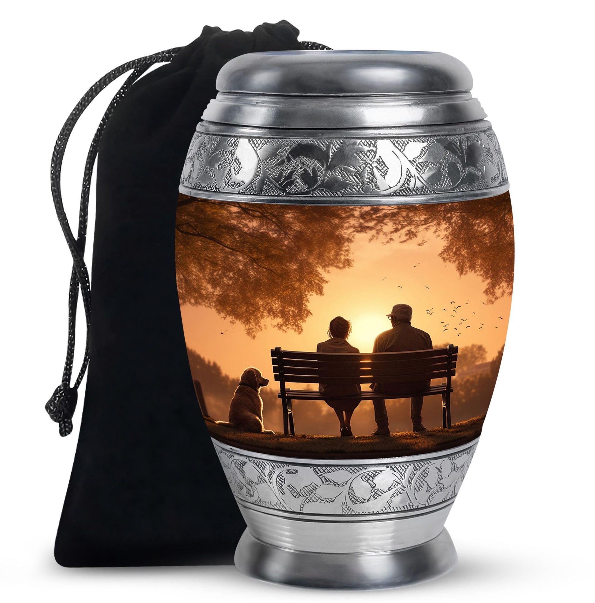 Couple Burial Urn - Funeral Cremation Urn For Loved Ones
