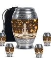 Chess Urns For Human Ashes Medium Size Memorial, Funeral Shape Urn