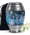 Chess Urn For Human Ashes Women Large Memorial, Funeral Urn For Ashes