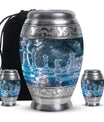 Chess Urn For Human Ashes Women Large Memorial, Funeral Urn For Ashes