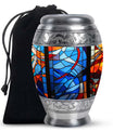 Stained Glass Mini Urns For Human Ashes Memorial, Funeral Cremation Urn