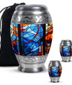 Stained Glass Mini Urns For Human Ashes Memorial, Funeral Cremation Urn
