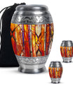 Stained Glass Ashes Keepsake Memorial, Funeral Cremation Urn