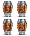 Stained Glass Cremation Urns Memorial, Funeral Shape Urn
