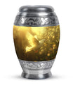 Dove Urn For Human Ashes Memorial - Yellow Urn for Adult Male