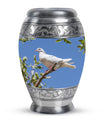 White Dove Ashes keepsake Urn For Mom - Large Memorial Urns For Women
