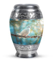 White Dove Burial Urns For Adult Human Ashes - Urns For Women