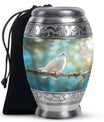 White Dove Burial Urns For Adult Human Ashes - Urns For Women