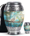 White Dove Burial Urns For Adult Human Ashes - Urns For Women
