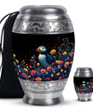 Puffin Bird Artistic Memorial Urn for Adult Human Ashes For Male & Female