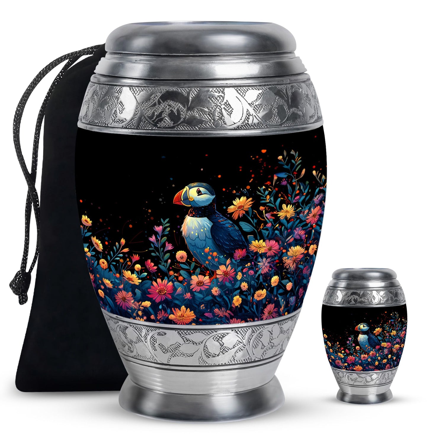 Personalized Bird Memorial Urn for Adult - 10-inch, 200 cu in - Yatskia