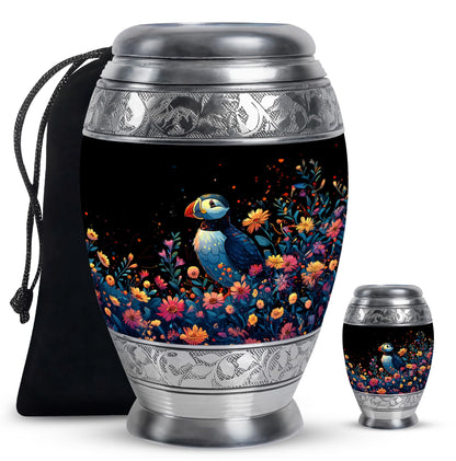 Personalized Bird Memorial Urn for Adult - 10-inch, 200 cu in - Yatskia