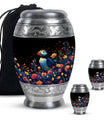 Puffin Bird Artistic Memorial Urn for Adult Human Ashes For Male & Female