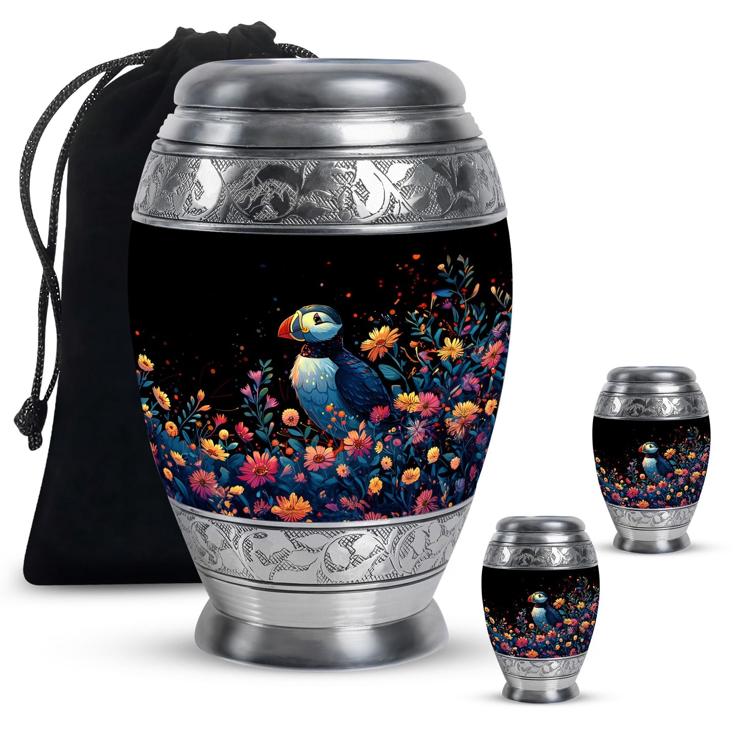 Personalized Bird Memorial Urn for Adult - 10-inch, 200 cu in - Yatskia