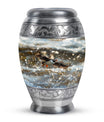 Puffin Bird Small Urn For Ashes - Puffin Bird Memorial Urn for Dad