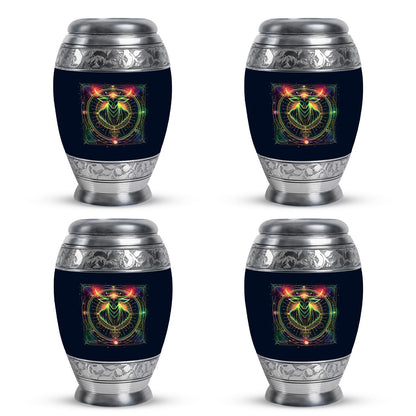 Personalized Spiritual Cremation Urn for Human Ashes - 10-inch, 200 cu in - Yatskia