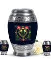 Taurus Zodiac Adult Urn For Ashes - Spiritual Urn For Funeral Service