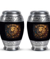 Lion Spiritual Memorial Urns for Ashes - Leo Ashes Cremation Urn For Men