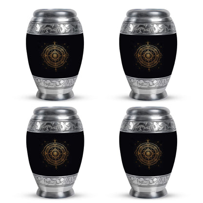 Personalized Religious Cremation Urn for Adult Female - 10-inch, 200 cu in - Yatskia