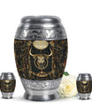 Zodiac Symbol Cremation Urn For Human Ashes - Taurus Zodiac Urn
