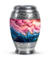 Abstract Urns For Adult Male And Female - Pink Abstract Urn For Cremation