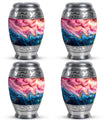 Abstract Urns For Adult Male And Female - Pink Abstract Urn For Cremation