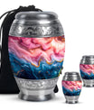 Abstract Urns For Adult Male And Female - Pink Abstract Urn For Cremation