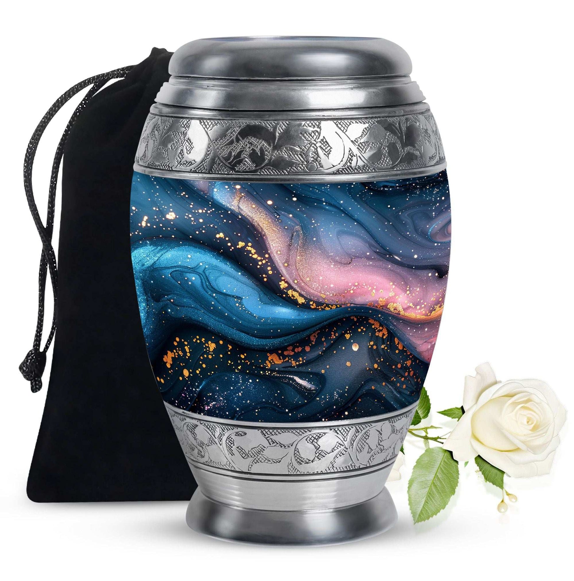 Abstract Cremation Urn – Artistic Abstract Memorial Tribute Urn