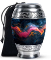Galaxy Nebula Urn for Ashes – Cosmic Tribute Ashes Keepsake Urn