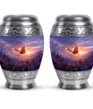 Monarch Butterfly Cremation Urn For Ashes - Purple Urns For Funeral
