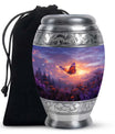 Monarch Butterfly Cremation Urn For Ashes - Purple Urns For Funeral