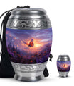 Monarch Butterfly Cremation Urn For Ashes - Purple Urns For Funeral