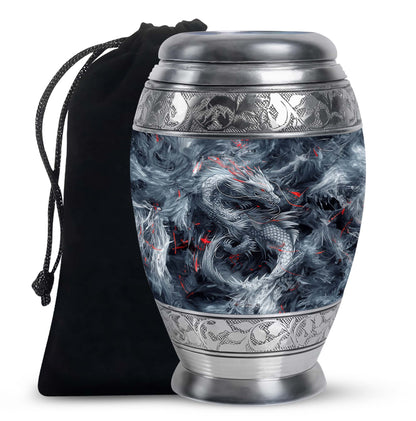 Personalized Beach Cremation Urn for Human Ashes - 10-inch, 200 cu in - Yatskia
