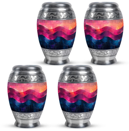 Personalized Artistic Cremation Urn for Adult Male - 10-inch, 200 cu in - Yatskia