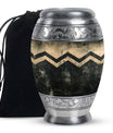 Zigzag Urn For Human Ashes Memorial - Customized Cremation Ashes Urn