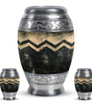 Zigzag Urn For Human Ashes Memorial - Customized Cremation Ashes Urn