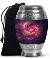Galaxy Funeral Urn For Dad And Mom - Red Funeral Urn For Ashes