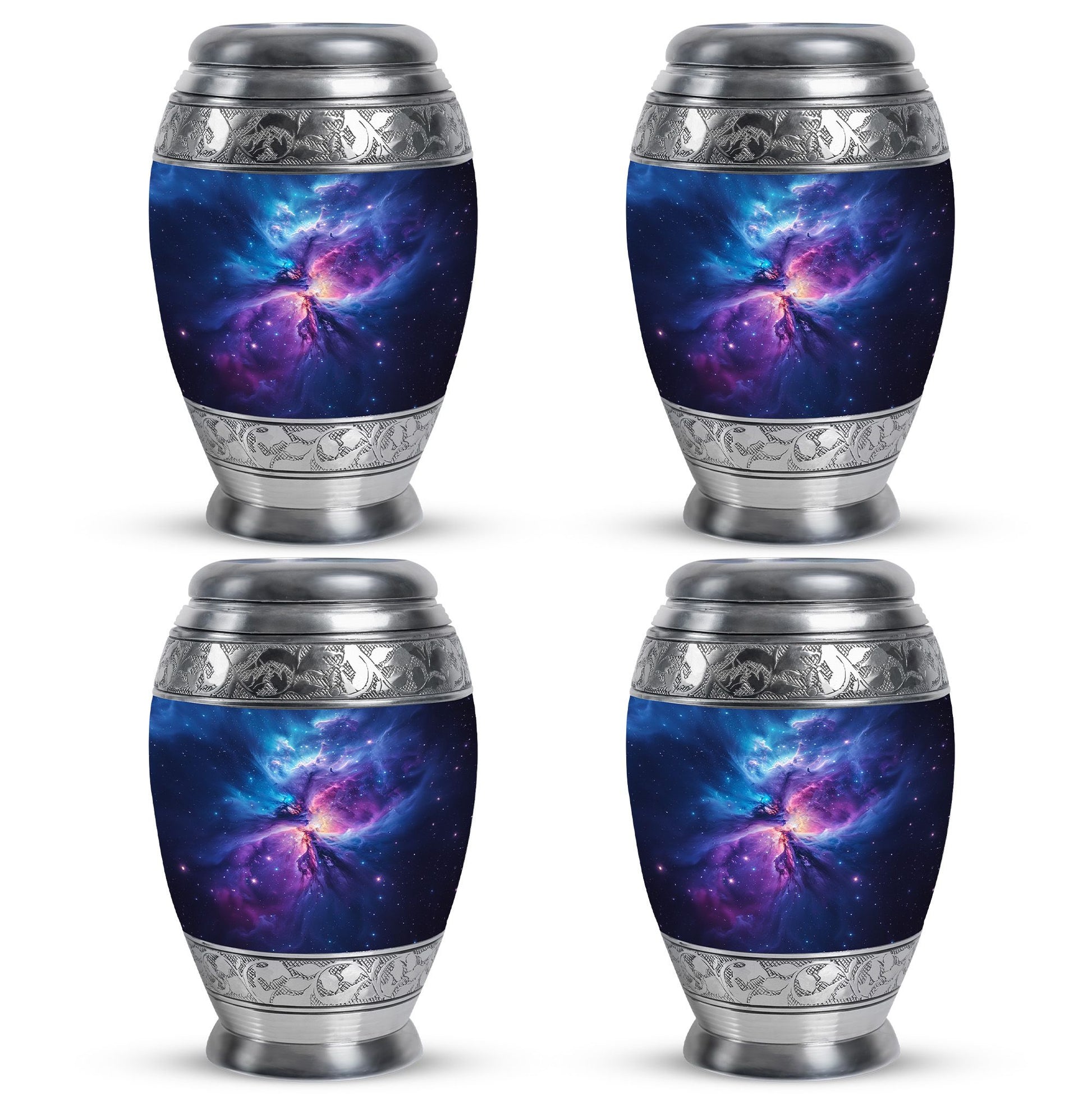 Cosmos Galaxy Urn For Male & Female - Galaxy Cremation Memorial Urn