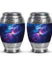 Cosmos Galaxy Urn For Male & Female - Galaxy Cremation Memorial Urn