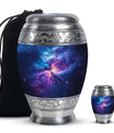 Cosmos Galaxy Urn For Male & Female - Galaxy Cremation Memorial Urn