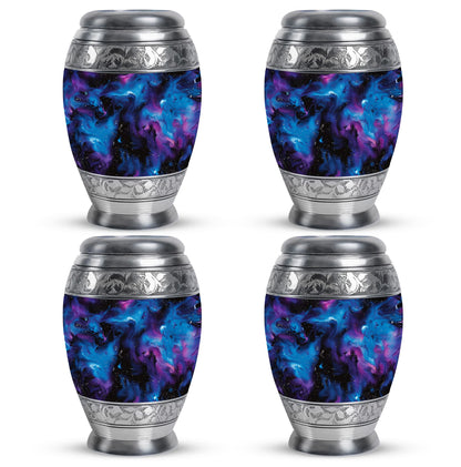 Personalized Galaxy Cremation Urn for Mom - 10-inch, 200 cu in - Yatskia