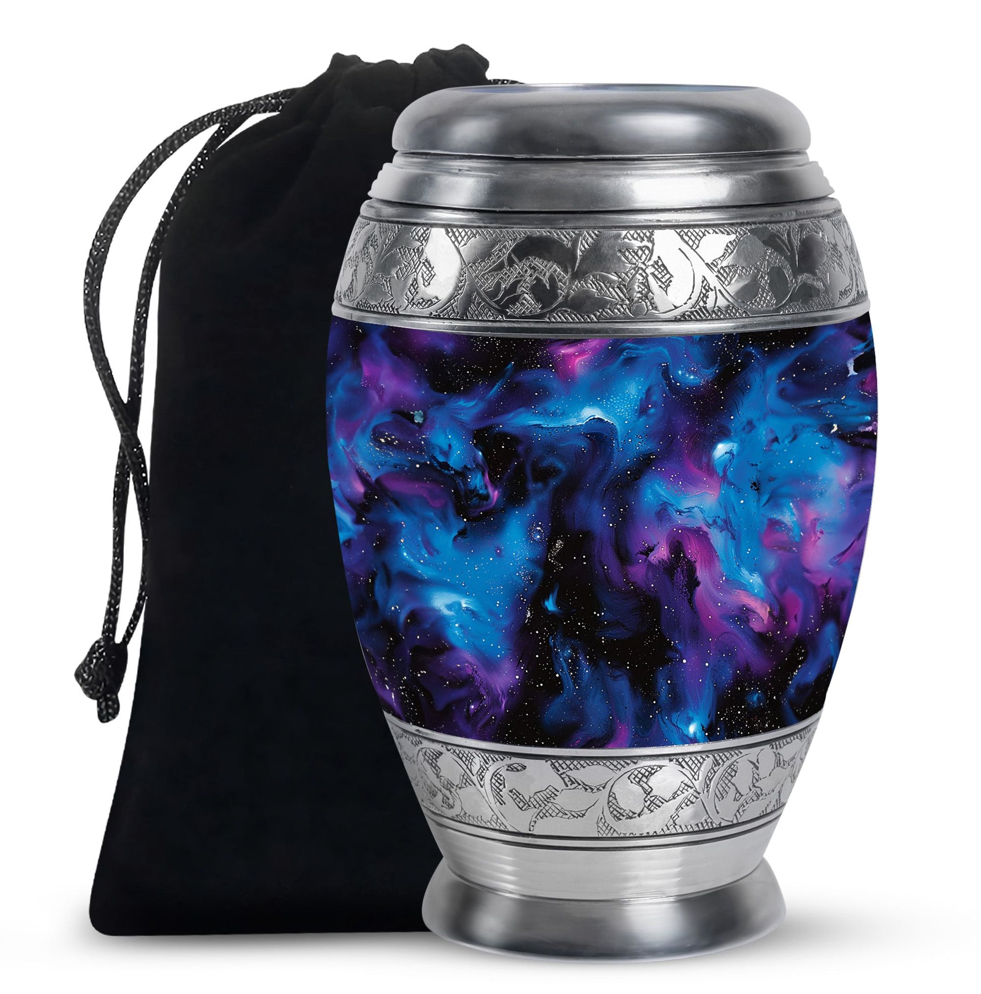 Galaxy Urn For Human Ashes Adult - Vast Space Large Urn For Mom & Dad