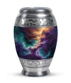 Galaxy Abstract Urn For Funeral - Abstract Space Urn For Adult Human Ashes
