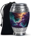 Galaxy Abstract Urn For Funeral - Abstract Space Urn For Adult Human Ashes